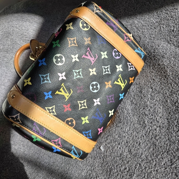 *SOLD* LV Murakami Black Monogram Priscilla bag w/COA - Picture 5 of 12